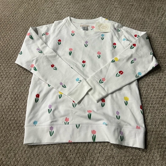The Beaufort Bonnet Company Other - The Beaufort Bonnet Company Tulip Print Kids Sweatshirt
